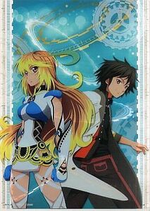 テイルズ オブ シリーズ2 一番くじ G賞 A4 クリアファイル ジュード＆ミラ 【エクシリア ＊送料無料有】