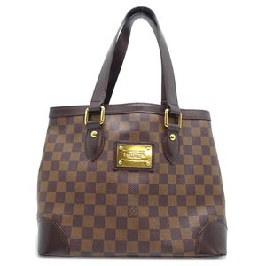 ［飯能本店］LOUIS VUITTON LV ルイ・ヴィトン ハムステッドPＭ N51205(廃番) ハンドバッグ ダミエ ブラウン レディース DH84819