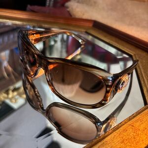 湯布院アンティーク セミヴィンテージ GUCCI サングラス/ウェリントン/BRW/BRW/レディース/GG2937 アイウェア