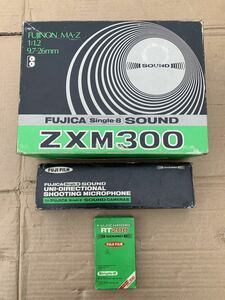 FUJICA フジカ single-8 SOUND ZXM300 8ミリカメラ レトロ アンティーク RT200 中古品 通電動作未確認 ジャンク品
