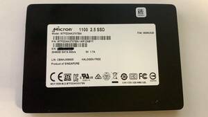 Micron 1100 MTFDDAK2T0TBN 2TB 2.5インチ SATA SSD （HDD固定ネジ 4本セット）NO.54