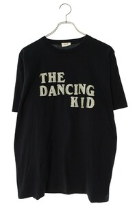 セリーヌバイエディスリマン 21SS 2X672501F サイズ:S THE DANCING KIDラメフロッキープリントTシャツ 中古 SB01