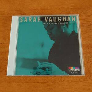 特選JAZZ SARAH VAUGHAN サラ・ヴォーン 【CD】