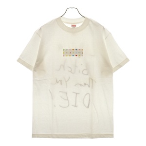 SUPREME シュプリーム 09AW×Damien Hirst Box Logo Tee ダミアンハースト ドットボックスロゴ 半袖Tシャツ カットソー ホワイト