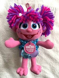 レア USJ限定 セサミストリート アビー ぬいぐるみ ボールチェーン SESAME STREET Abby Cadabby Universal Studios Japan ユニバ