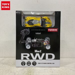 1円〜 京商 ミニッツ RWD RC シボレー コルベット C8.R コルベットレーシング イエロー レディセット