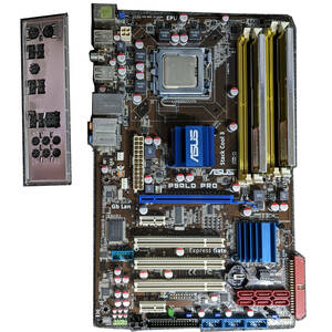 【中古】ASUS P5QLD PRO + CPU(C2Q Q9400)メモリ(4GB)セット