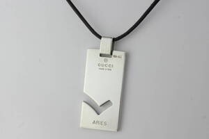 GUCCI グッチ 星座ペンダント ARIES SV925