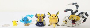 Pocket Monsters ポケットモンスター ポケモン フィギュア ピカチュウ ライチュウ ギラティナ マナフィ 限定品 5点まとめて 人形 おもちゃ