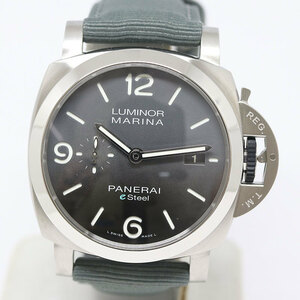 PANERAI パネライ ルミノール マリーナ eSteel Grigio Roccia PAM01358 44mm 自動巻き 腕時計 (質屋 藤千商店)