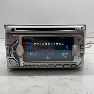 【当時物】KENWOOD ケンウッド DPX-5025MS 2DIN 25th カーオーディオ チューナー CD MD スペアナ DSP グライコ 動作確認済み P61486