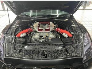 日産GTR R35 エンジン コンパートメントカバー鍛造カーボンファイバー