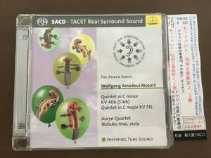 SACD/AURYN SERIES・W.A.Mozart・String Quintets　モーツァルト：弦楽五重奏第2，3番/【J16】 /中古