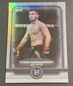 2019 Topps Museum UFC Khabib Nurmagomedov 15 ハビブヌルマゴメドフ