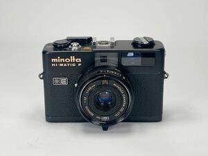 【ジャンク品】MINOLTA HI-MATHIC Fブラックボディ