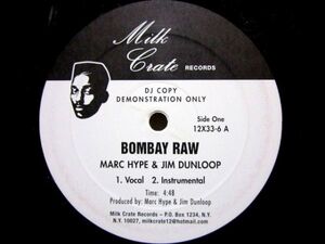 BIG DADDY KANE - RAW/J.V.C. FORCE - STRONG ISLAND (REMIX)収録/MARC HYPE & JIM DUNLOOP - BOMBAY RAW/FUTURE ROCK - CURT IS OUT 