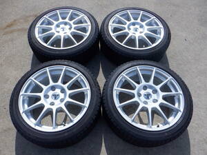 TECMAG TYPE 221R 17インチ WINTERMAXX 03 205/45R17 84Q スタッドレスタイヤ 4本SET 山あり ルノー ルーテシア ABA-RM5M