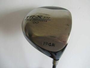 ★PR GR プロギア TR-X 370 ドライバー 1w 9° 純正カーボンシャフト F238★レア★激安★中古★　★