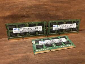 3枚セット 計12GB 4GB 2Rx8 PC3-10600S-09-11-F3