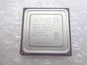 AMD K6-2 500MHz Socket 7 AMD-K6-2/500AFX 中古動作品(F020)