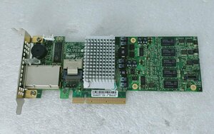 ●SuperMicro純正 8port SAS RAID AOC-SAS2LP-H4IR [内部x4 外部x4 / PCI-Express x8] ロープロファイル