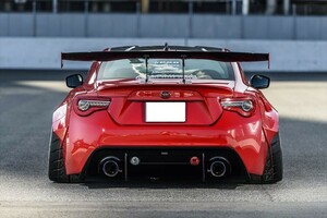 13- FT86 GT86 FRS BRZ ZN6 ZC6 VTX TYPE-2 STYLE GTウイング (カーボン)