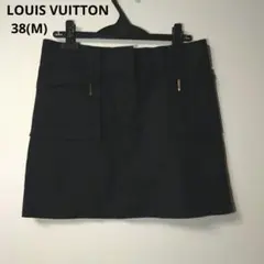 LOUIS VUITTON ジッパー ミニスカート