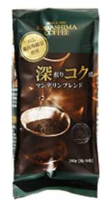 コーヒー乃川島 深煎りコク派マンデリンブレンド 180g ×3袋 レギュラー(粉)