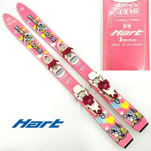 Hart SNOW FUN ジュニア カービングスキー 100㎝ MINNE MOUSE ミニーマウス ビンディングソール(200〜240mm)