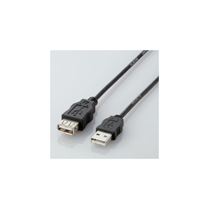 まとめ得 エレコム エコUSB延長ケーブル(2m) USB-ECOEA20 x [3個] /l