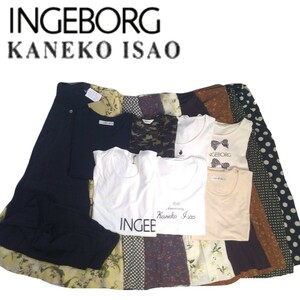 新品多数 豪華16点 福袋 KANEKO ISAO INGEBORG PINK HOUSE 半袖Tシャツ ロングスカート マキシ丈 総柄 レディース ピンクハウス 2405310