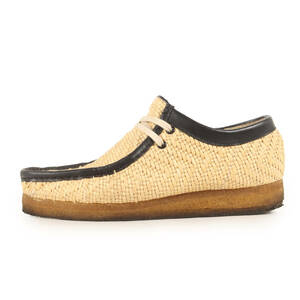 Clarks クラークス サイズ:UK7.5 日本未発売 ラフィア ワラビー ブーツ Wallabee Boot Natural Raffia ナチュラル シューズ