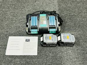 【30日間保証付き 】マキタ18v 充電器　DC18RD+BL1860B 6.0Ah バッテリー 2個セット 互換 マキタ バッテリー 残量表示機能