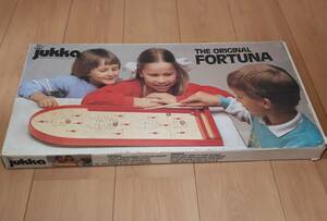 Jukka　THE ORIGINAL　FORTUNA　ピンボール　木のおもちゃ　フィンランド　ユシラ社　コリントゲーム