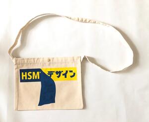 HSMT design オリジナル Tデザイン サコッシュ バッグ ショルダーバッグ カバン 完売品