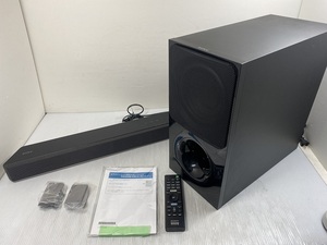 【中古現状品】SONY ホームシアターシステム SA-WX9000F Bluetooth対応サウンドバーセット ○YR-17138○