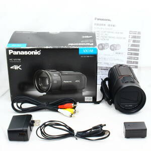 パナソニック 4K ビデオカメラ VX1M 64GB あとから補正 ブラウン HC-VX1M-T #2404051