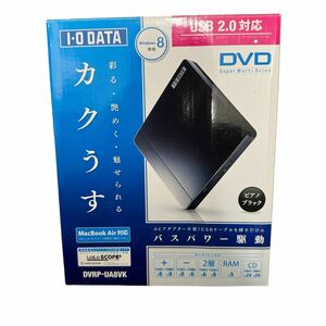 IO DATA DVRP-UA8VK 外付けDVDドライブ 動作確認済 管理番号9994