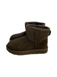 UGG australia◆ショートブーツ/24cm/BRW/ムートンブーツ