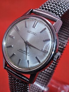 稼働品 良品 SEIKO セイコー ロードマーベル 23石 手巻き SS 規正付き 5740-0100 メンズ腕時計 G1308