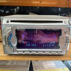 動作品■ケンウッド KENWOOD DPX-5200M CD MD カーオーディオ CD/MDレシーバー カーステレオ■