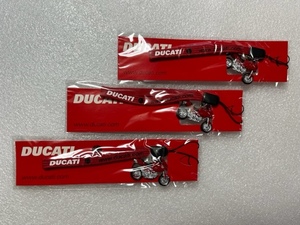 DUCATI／携帯ストラップ　ムルチストラーダ（未使用新品３本セット）