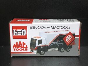 未開封　トミカ　日野レンジャー　MACTOOLS マックツール