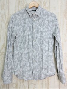 URBAN RESEARCH DOORS/アーバンリサーチドアーズ：迷彩柄 長袖シャツ コットン サイズ38/メンズ/中古/USED