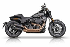 ※車検対応 HARLEY DAVIDSON FAT BOB 2021～ V PERFORMANCE 社製マフラー