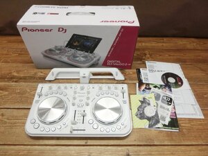 【TG-0359】Pioneer パイオニア DJコントローラー DDJ-WEGO2-W 本体のみ 現状品 東京引取可【千円市場】