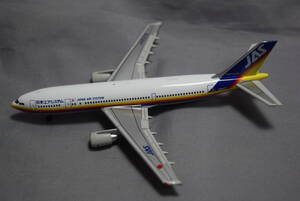 ■1/400日本エアシステムJASエアバスA300-600Rレインボー塗装(箱無し)【検】東亜国内航空TDA JAPAN AIRSYSTEMドラゴン ジェミニ ヘルパ