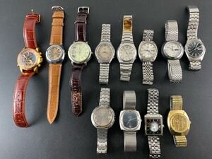 1000円~●★一部稼動品★腕時計 色々 フライングタイガー テクノス SEIKO オリエント CAMY 他 まとめ 現状品★okoy3418234-55★ot70045