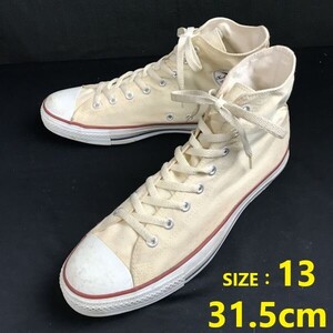 CONVERSE/コンバース★ハイカットスニーカー【size:13/31.5/ivory/白系/ベージュ】オールスター/sneakers/Shoes/trainers◆sQ-637