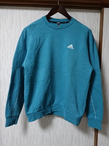 ■1027■アディダス ADIDAS WORD裏起毛クルースウェット トレーナー M IK7360●